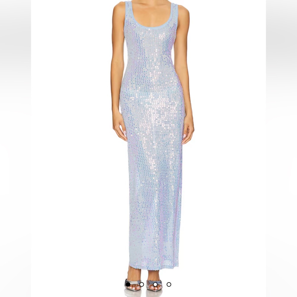 NWOT Lovers and Friends Katrine Sequin Maxi Dress